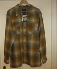 BNWT PENDLETON BOARD SHIRT ,100% VIRGIN WOOL XL RELAXED FIT, UK SELLER 52" CHEST