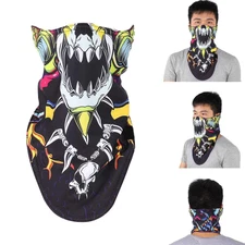 Winter Neck Warmer Gaiter Fleece Face Mask Scarf for Cold Weather Outdoor Sports