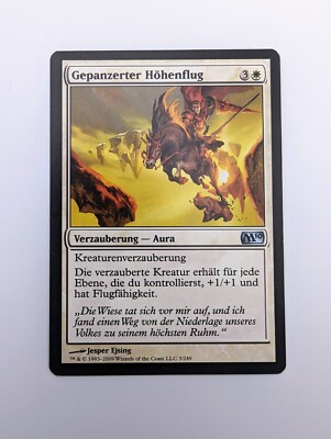 ARMORED ASCENSION Magic the Gathering 2010 Core Set DE Gepanzerter ...