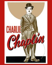 The Little Tramp MoviePoster (Charlie Chaplin) - 8x10 (digitally enhanced) Photo