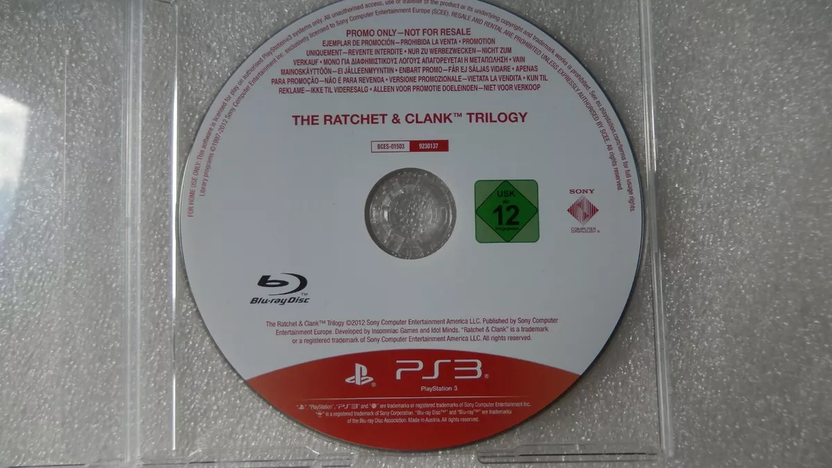 Ratchet and Clank All 4 One PS3 promo promotional rare PlayStation 3 (full  game)