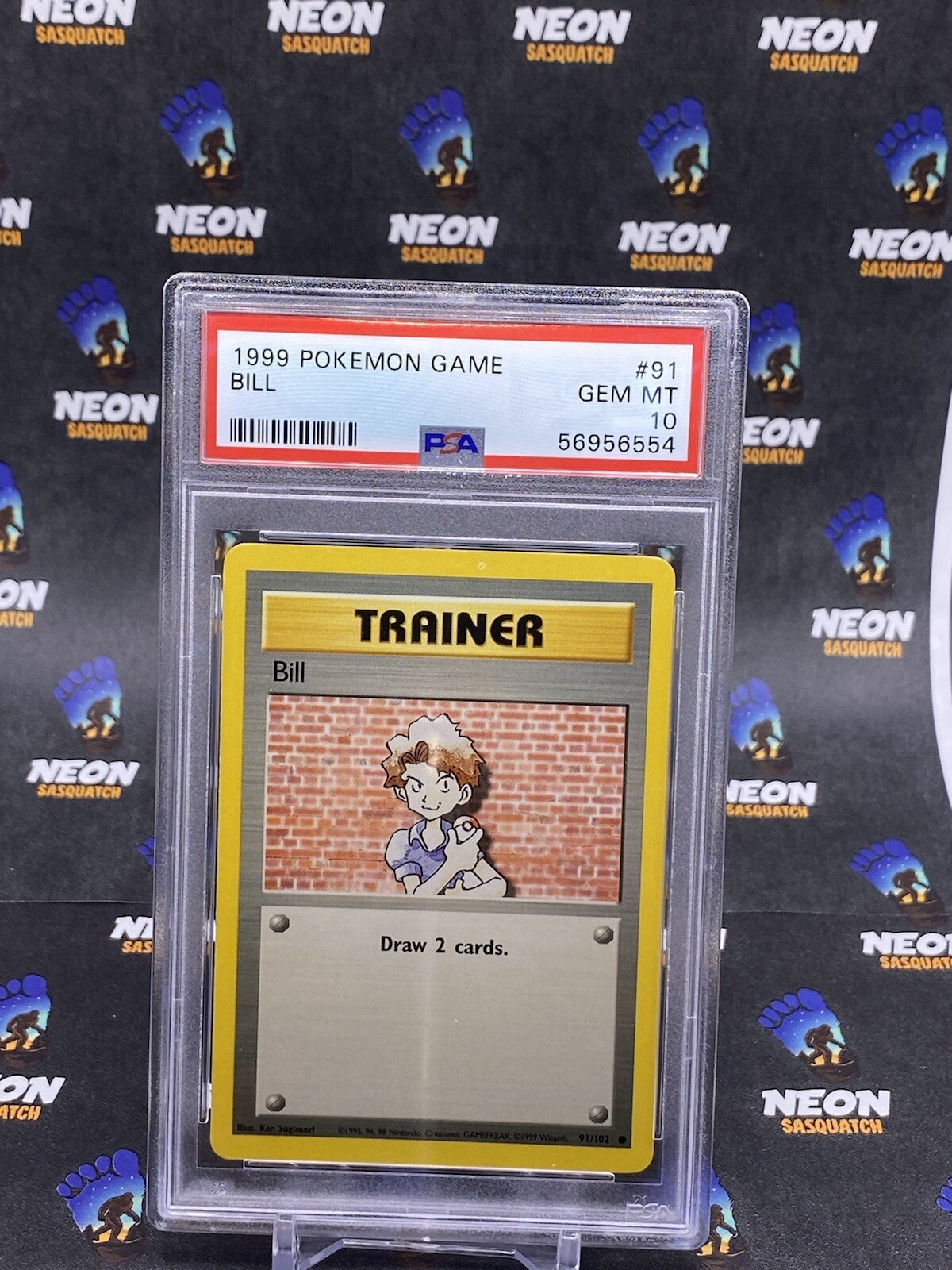 1999 Pokemon Game Base Set #91 BILL PSA 10 GEM MINT
