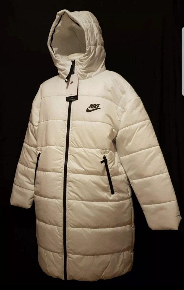 NEW Nike Therma-Fit Repel Hooded Parka Jacket Coat Size M Style DX1798-121  | eBay UK
