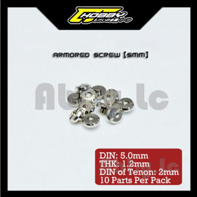 for MG 1/100 FULL MECHANICS RE Model CJ Armor Detail 10PCs Φ5mm Screw Metal Part