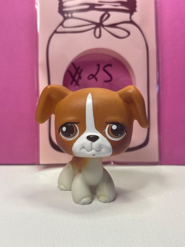 Hasbro Littlest PetShop PET SHOP #83 chien BOXER