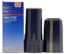 Max Factor Panstik/Pan-Stik Ultra Creamy Makeup Stick (Select Color) 14g Rare
