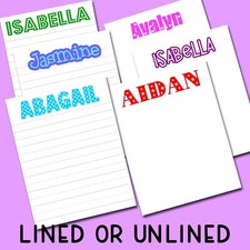 Teacher Personalized note pads teacher gifts, teacher appreciation gift