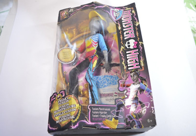 Freaky Fusion Neigthan Rot Monster High in kompletter Box Actionfigur Mattel