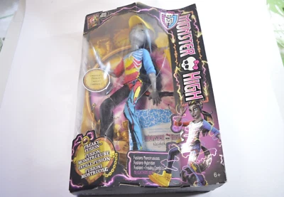 Freaky Fusion Neigthan Rot Monster High  en boite complète Action Figure mattel - Photo 1/4