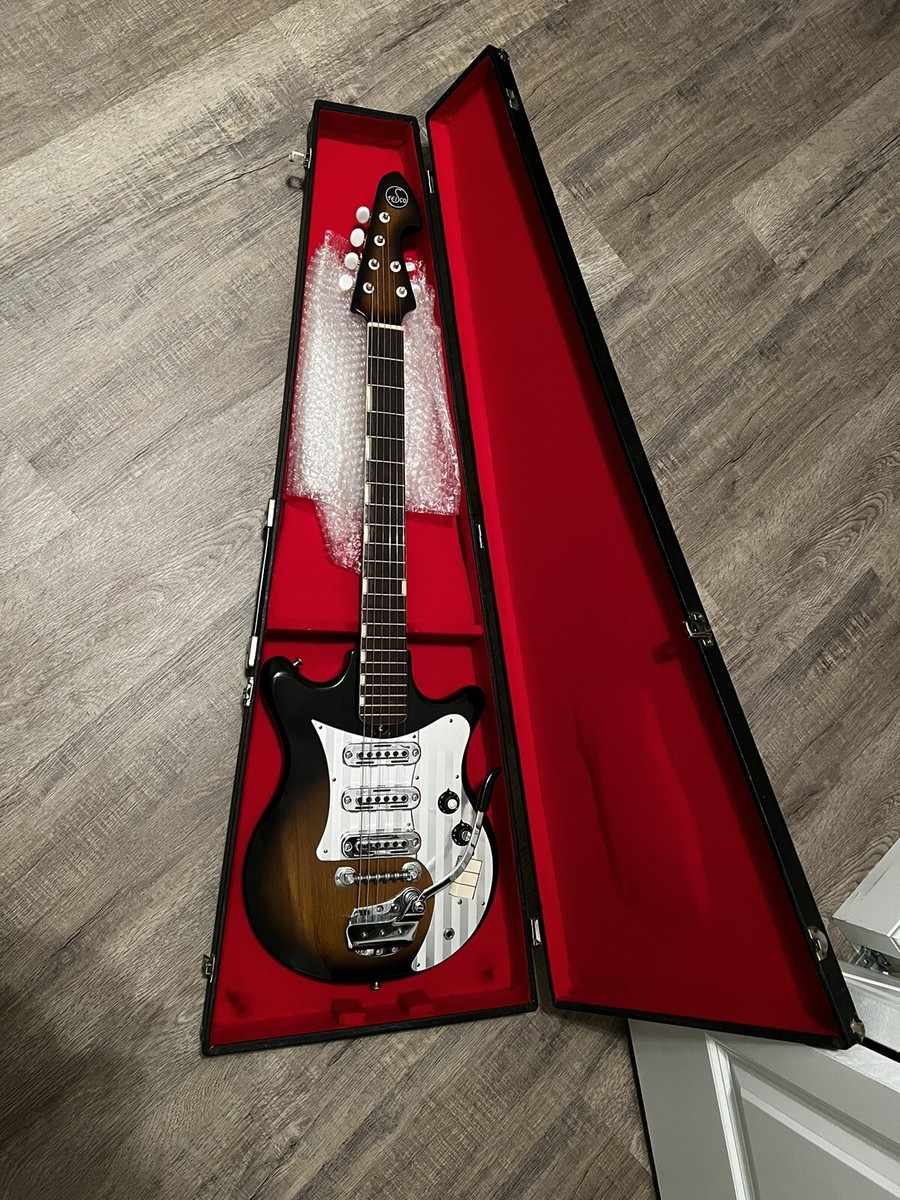 Teisco MJ-3L テスコ ビザールギター Vintage Teisco MJ-3L 172067 Japan Electric Guitar | eBay