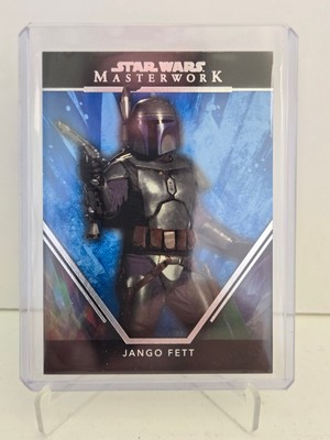 Topps 2024 Star Wars Masterwork / Base 42 BLUE / Jango Fett