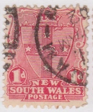 (K249-59) 1902 NSW  1d red swan (BI)