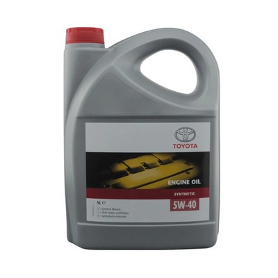 Original Toyota 5W-40 Motoröl Öl SYNTHETIC, Genuine Engine Oil 5L 08880-80835