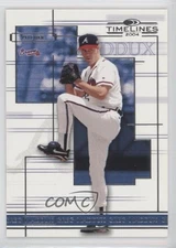2004 Donruss Timelines Greg Maddux #17 HOF fm0