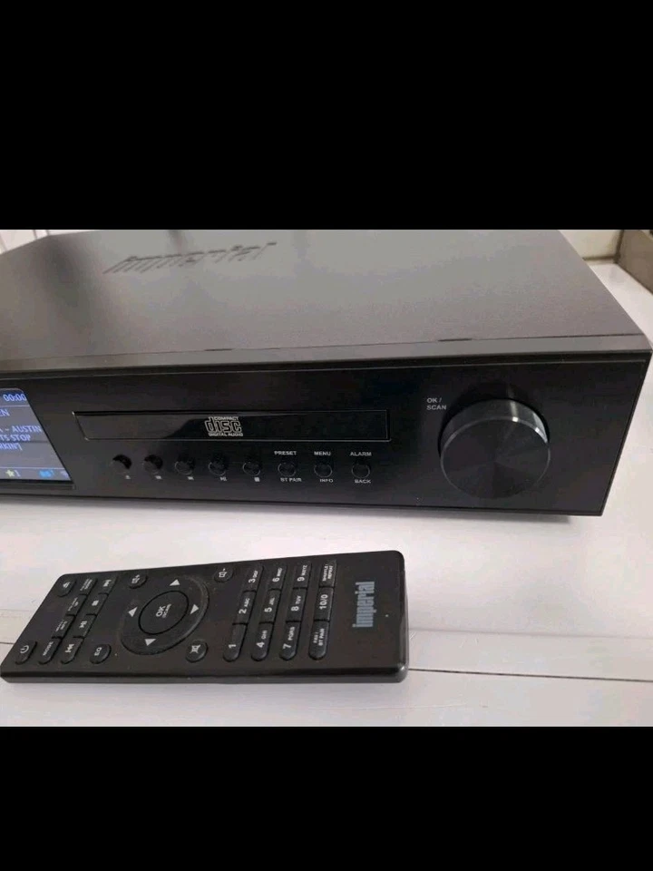 Imperial Dabman i550 DAB+ UKW Radio Internetradio Schwarz Wlan Neuwertig  - Bild 3 von 4