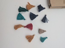 Tassel Charm, Multicolor Colorful Women  s Bag Charm Keychain About 125 Tassles