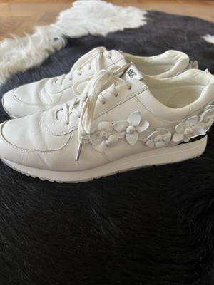 Michael Kors Damen Sneaker Gr. 40 Weiß Leder