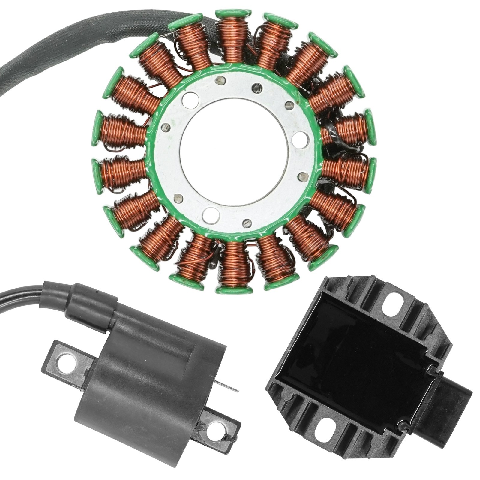 Stator/ Regulator Rectifier / Ignition Coil for Yamaha Bruin 250 YFM250 2005 06