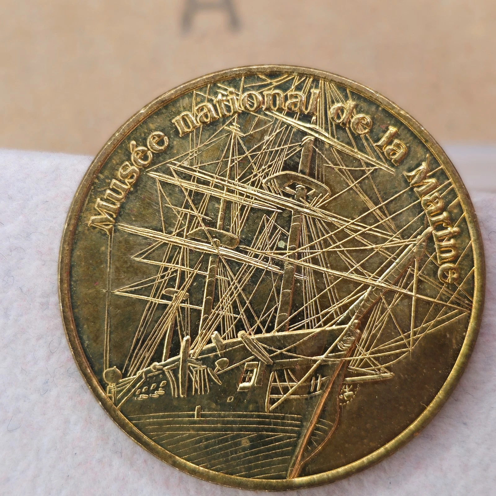 Musée National de la Marine Paris 75 - Médaille Souvenir Monnaie de Paris