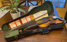 Early 1900's Antonius Stradivarius Copie Violin Beautiful vintage full size