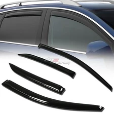FOR 09-13 COROLLA/S E140 SMOKE TINT WINDOW VISOR SHADE/VENT WIND/RAIN DEFLECTOR