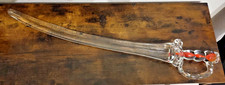 S&auml;bel aus Glas, mundgeblasen, ca 73cm lang, aus Lwiw / Lemberg Ukraine, ca. 1998
