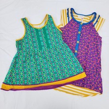 435 Matilda Jane Girl's In A Daze Top and Colorful Arrays Tank- size 8