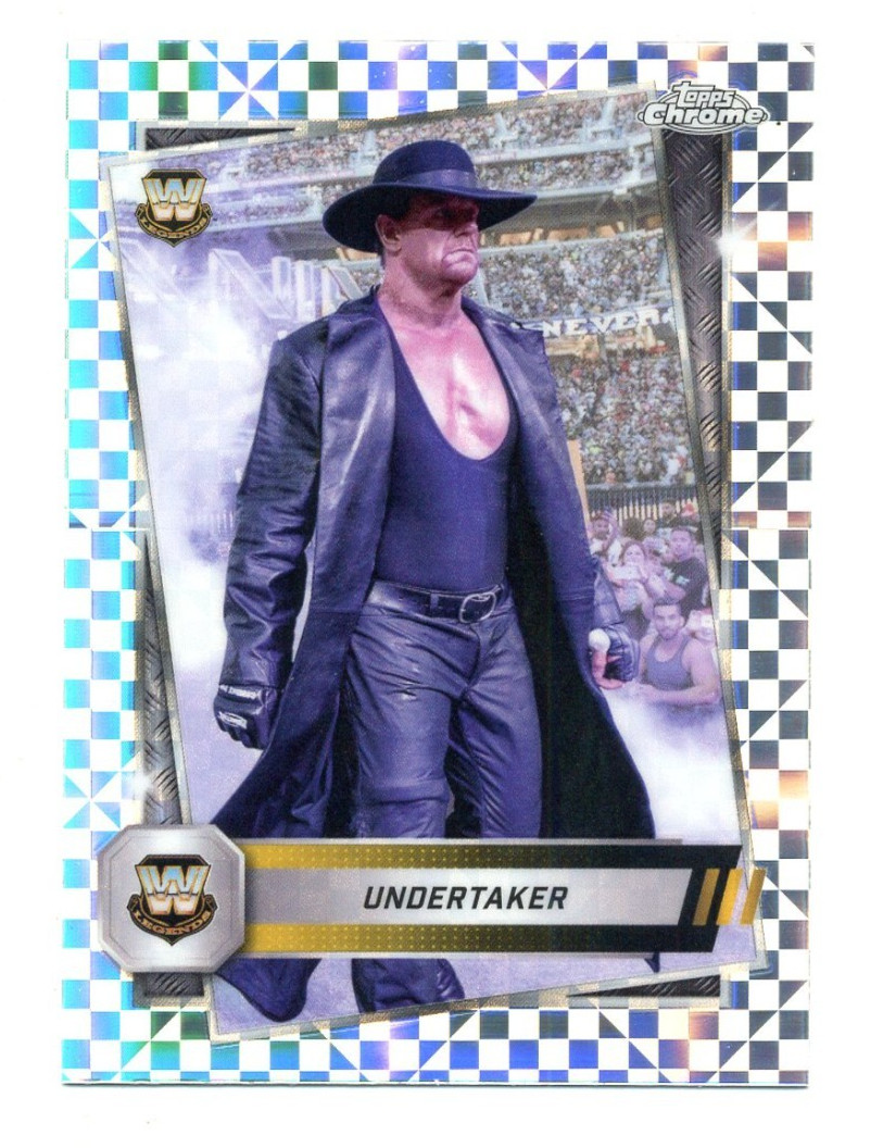 2025 Topps Chrome WWE #21 Undertaker Xfractor