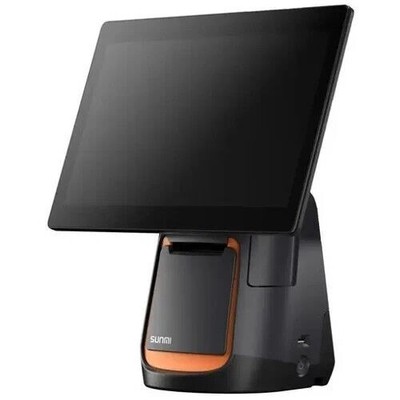 Sunmi Technology P01224009 T2S,15'' Desktop POS,10'' Cust Disp,4GB RAM,64GB ROM,