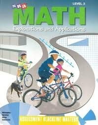 SRA MATH EXPLORATIONS AND APPLICATIONS, LEVEL 3: By Stephen S. Willoughby *VG+*