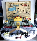 Vintage Marx Medieval Tin Castle Playset #4704 w/ Box and BONUS GOODIES *READ*