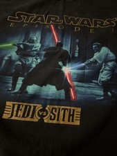 Star Wars - Episode 1 - Jedi Vs Sith - Black Shirt - XL - Lee