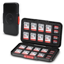 Kiorafoto Slim 60 Slot Memory Card Case Holder with for 20 SD 40 TF Cards