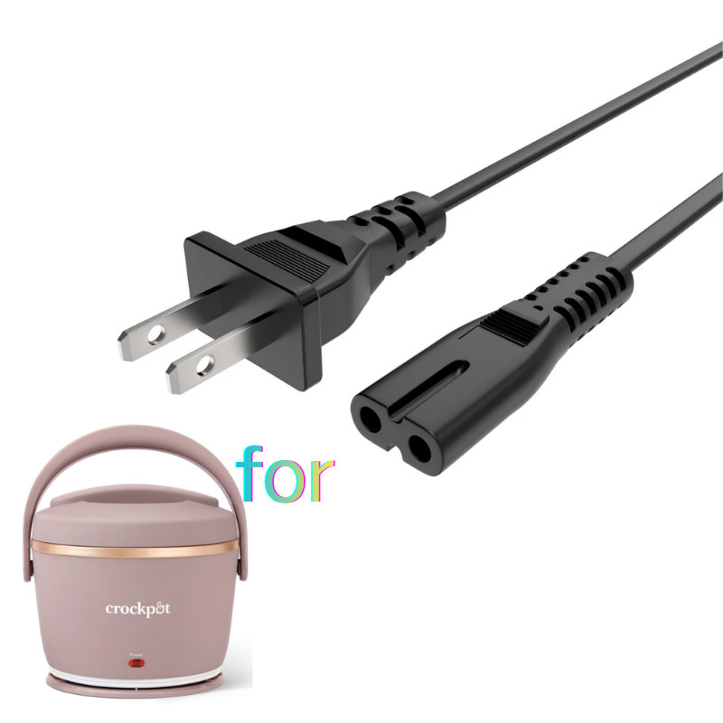 5ft AC Power Cord for Crockpot Luck Crock Food Warmer Model: