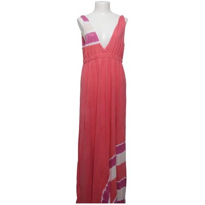 Gypsy 05, Maxikleid, Größe: L, Pink/Lila/Weiß/Mehrfarbig, Baumwolle #AdE
