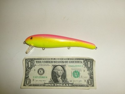 6'' Body Tom Mann's Manns Super Stretch 1 - Minus Lure Double Stamp - Used*