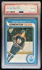 1979-80 O-Pee-Chee Wayne Gretzky Rookie RC #18 Oilers PSA 6