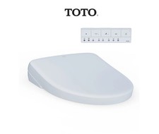TOTO Washlet SW4736AT40 01 Elongated Bidet Toilet Seat with EWATER Wand / Bowl