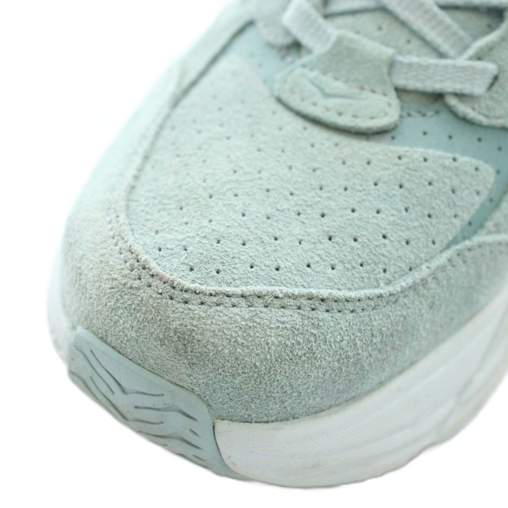 HOKA ONE ONE Clifton L Suede Sneakers US9 27cm Blue Men's Shoes AB thumbnail 8