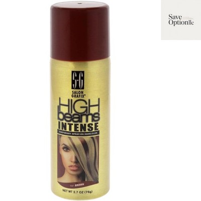 Transform Your Look: 2.7 oz Brown Temporary Hair Color Spray for Quick Use