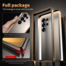 Magnetic Aluminium Case for Samsung Galaxy S26 S25 S24 S22 S21 Ultra