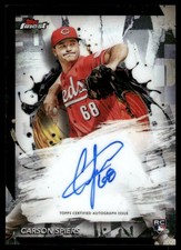 2024 Finest Autographs #FACS Carson Spiers Auto - BB
