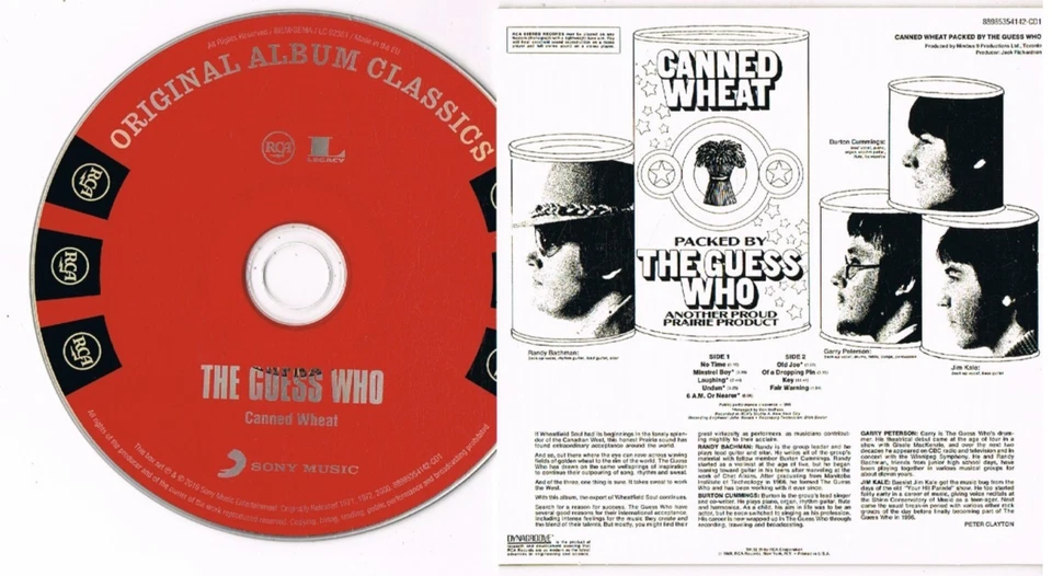 5 x CD Set - GUESS WHO - ORIGINAL ALBUMS CLASSICS - EU Press im SCHUBER - Bild 3 von 4