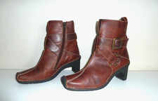 Leather  Brown /Tan  Ankle Boot Rubber sole "Camel Active" Size UK 5.5 Cost £135