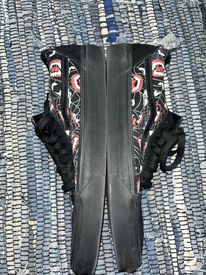 VANS Old Skool Vampiro Halloween Zapatos Brillan en la Oscuridad Hombres 11.5 Mujeres 13.0 Foto 4 de 4