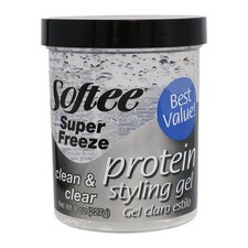 Softee Protein Styling Gel Super Freeze 8 Oz Case of 24