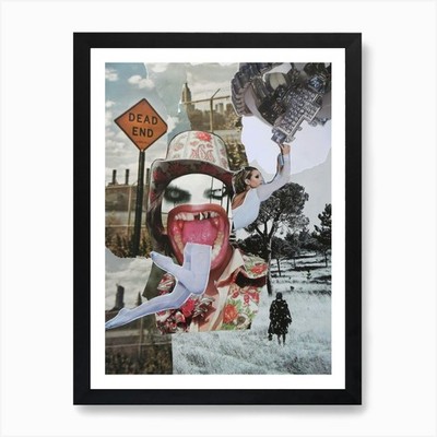 Dead End Marilyn Manson Kunstdruck gerahmt Wandbild Poster Leinwanddruck Bild