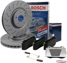 BOSCH Bremsenkomplettsatz vorne für Mercedes W203 C320 C350 30 55 AMG CLK SLK