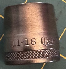 Vintage Cornwell P-3226 13/16" 6pt 1/2" Drive Socket Heavy Duty USA Made
