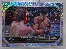 2024 Topps Chrome UFC CHOI SEUNG-WOO RC #147 Speckle Refractor #'d /299